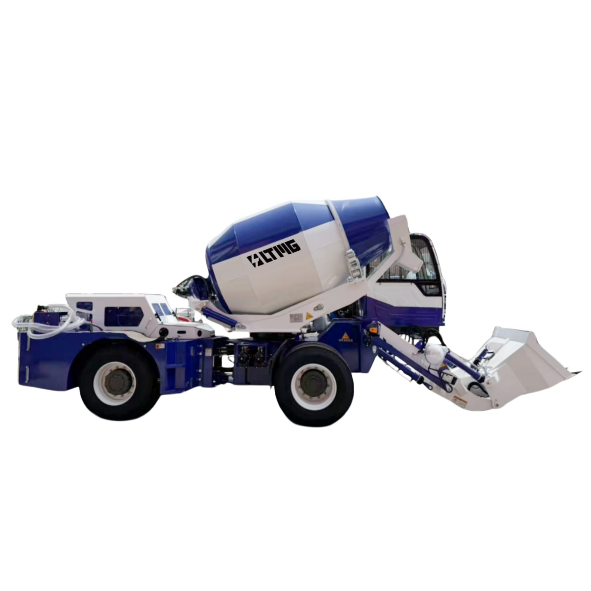 柴油自上料搅拌车-LTM35A
