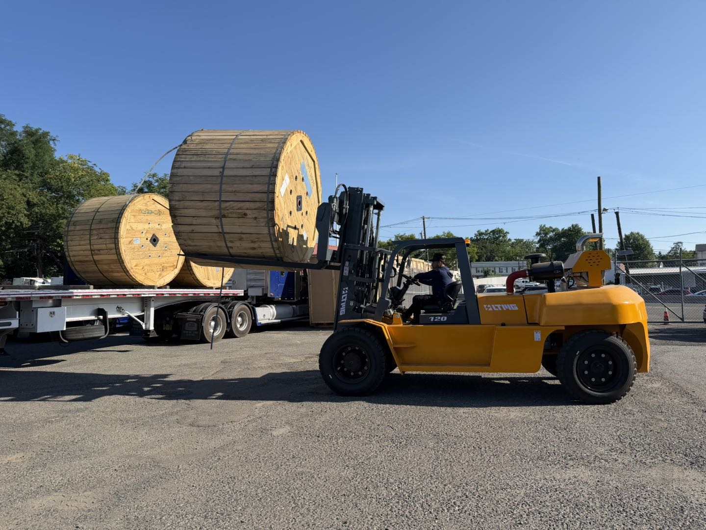 LTMG FD120 Diesel Forklift in America