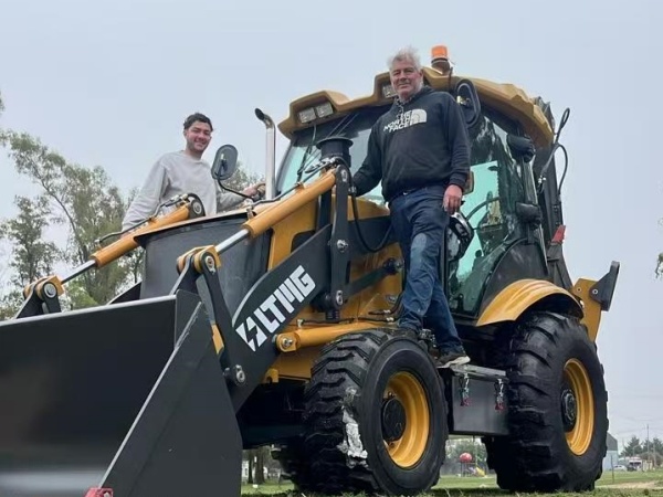 LTMG BLT388-Ⅰ backhoe loader in Argentina