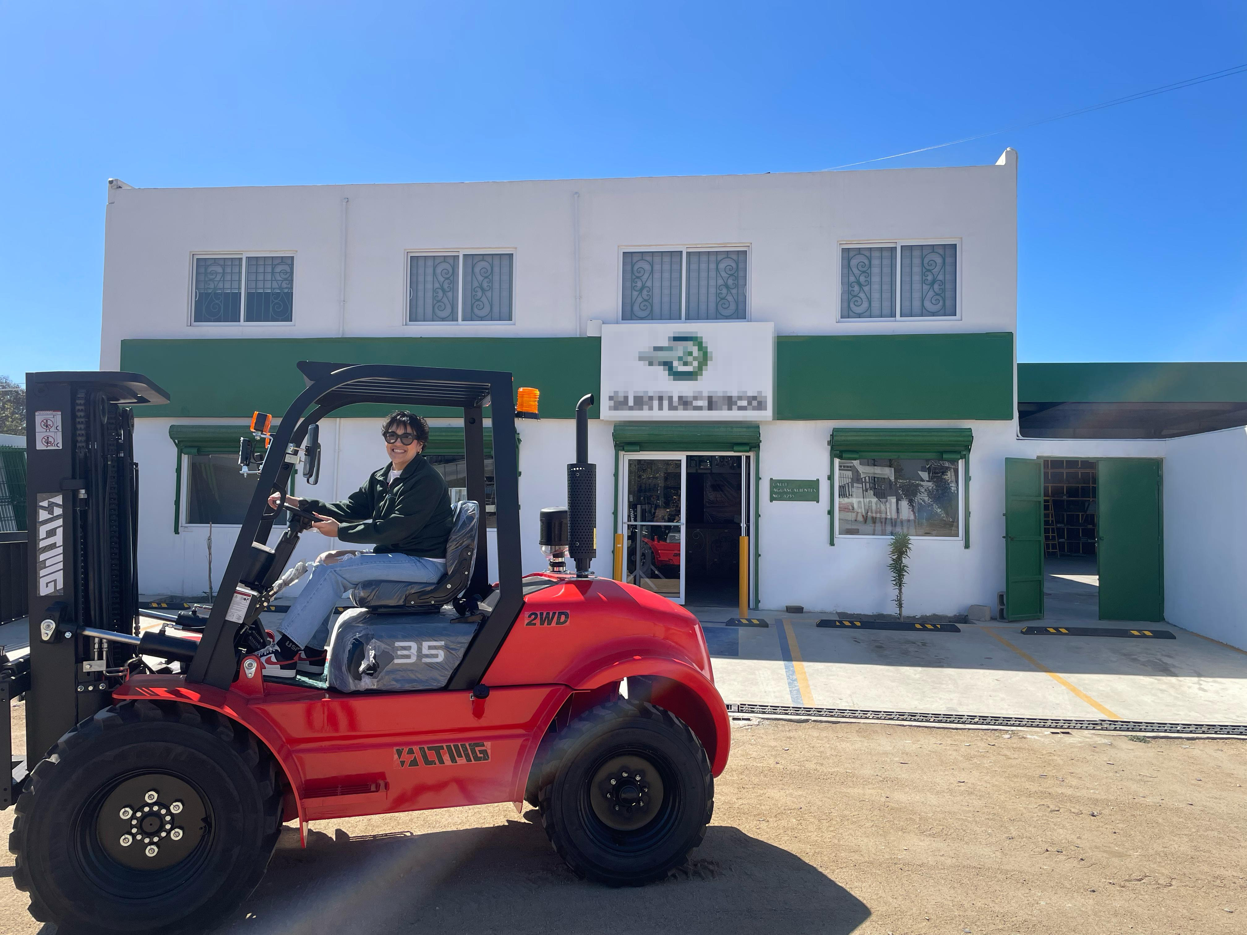 LTMG FDR35 Rough Terrain Forklift in Mexico
