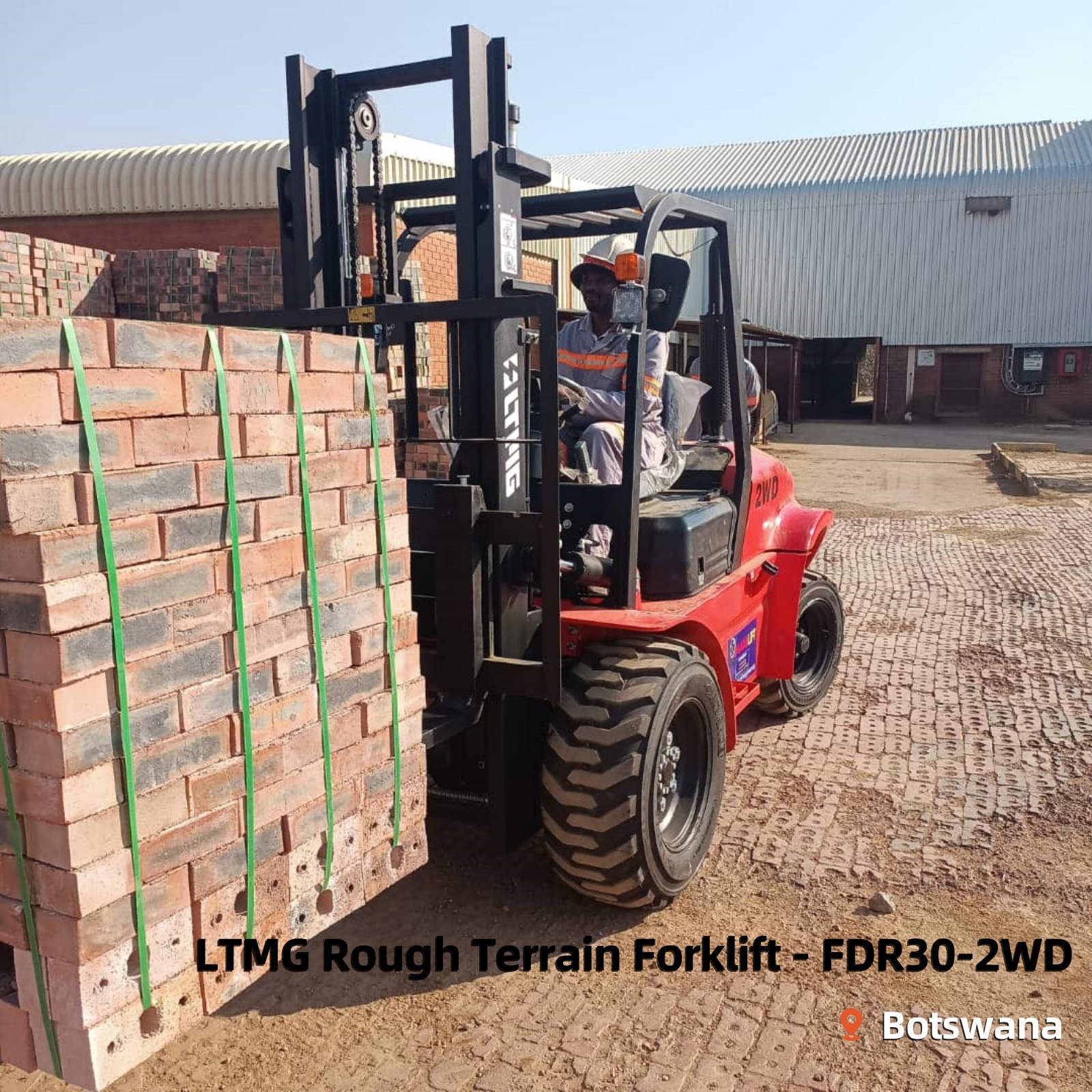 LTMG FDR35-2WD Rough Terrain Forklift in Botswana