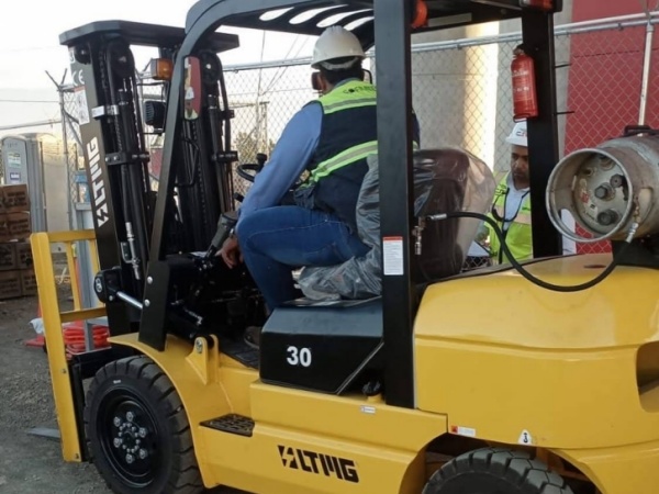 LTMG FG30 LPG forklift in the Dominican Republic
