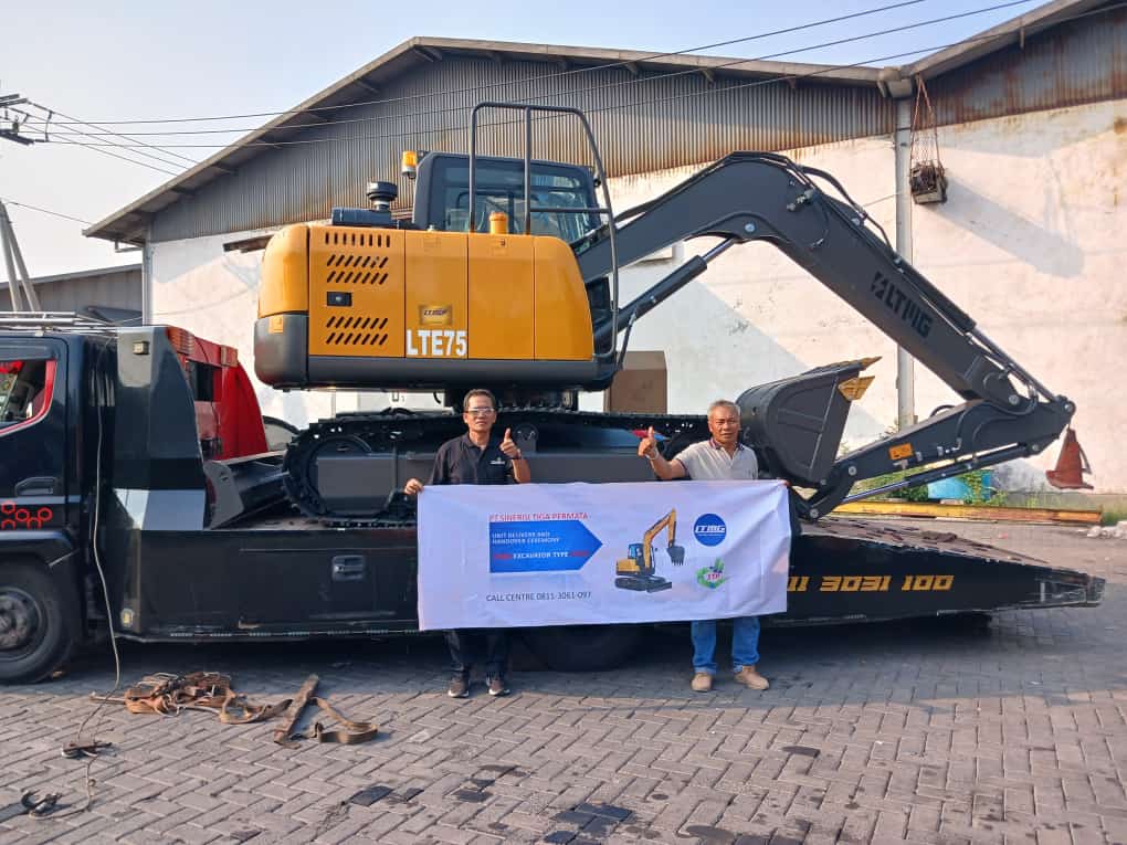 LTMG LTE75 Crawler Excavator in Indonesia