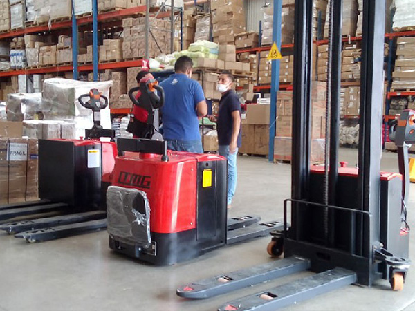 LTMG Electric Pallet Trucks and Stackers in Mexico