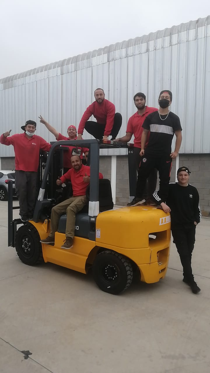 LTMG FD30 Diesel Forklift in Chile