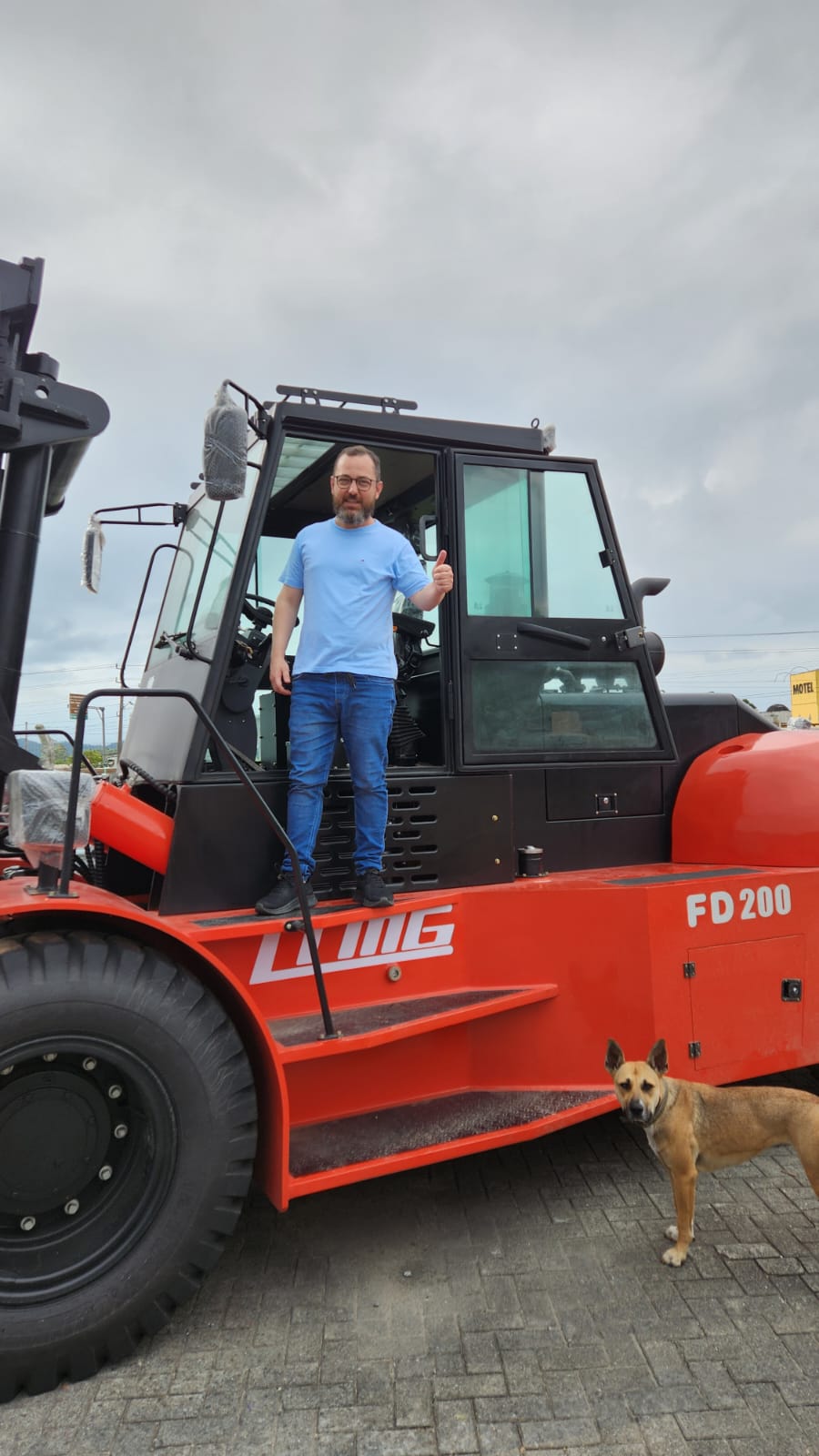 LTMG FD200 Diesel Forklift in Brazil