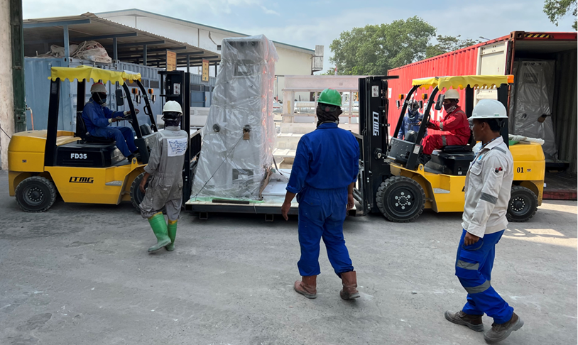 LTMG FD35 Diesel Forklift in Indonesia