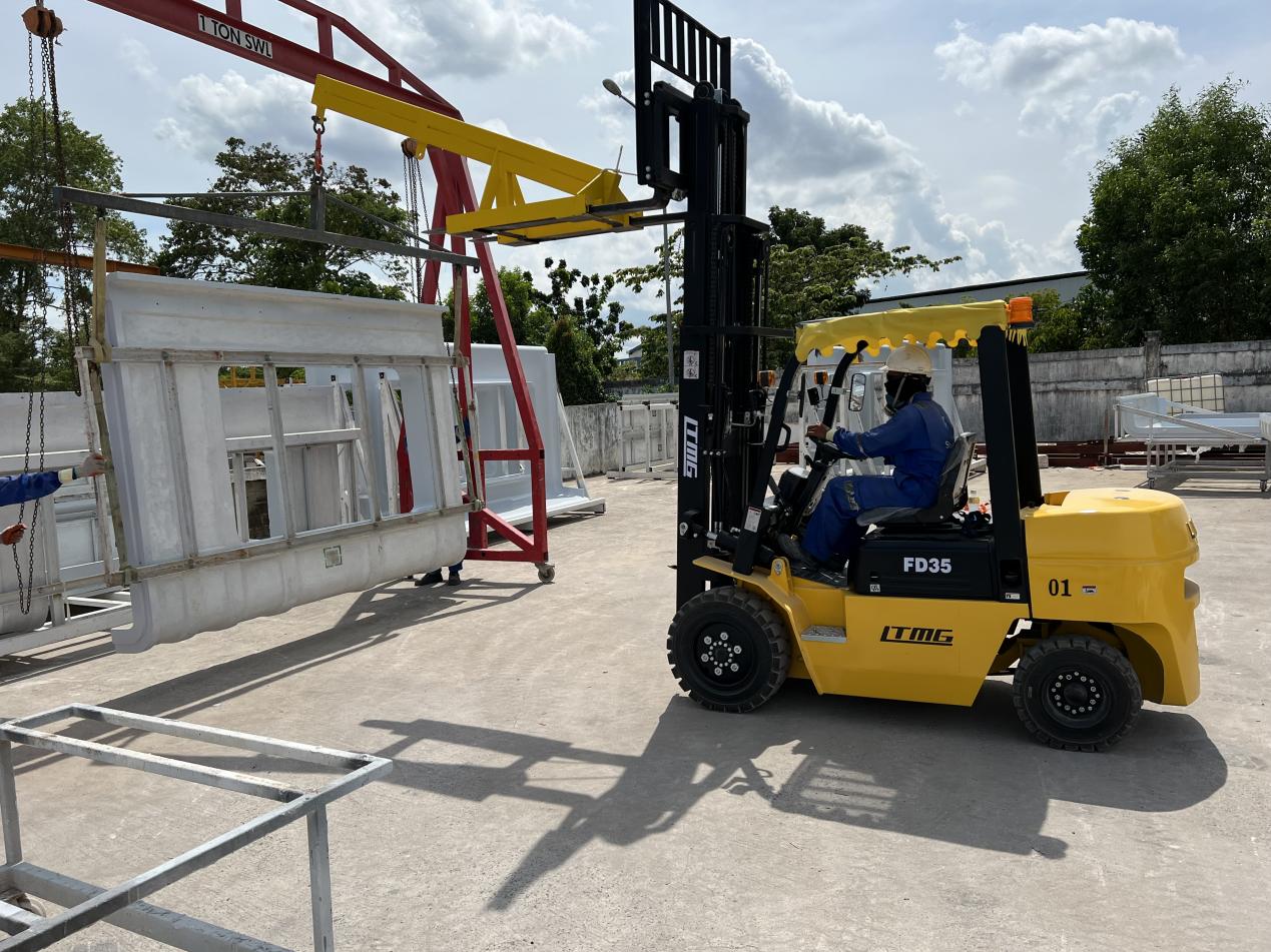 LTMG 3.5 Ton Diesel Forklift in Indonesia